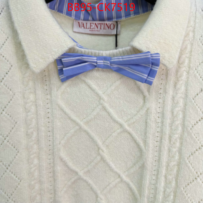 Clothing-Valentino flawless ID: CK7519 $: 95USD