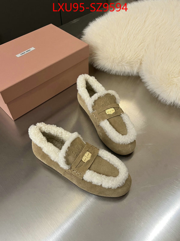 Women Shoes-Miu Miu shop the best high authentic quality replica ID: SZ9594 $: 95USD