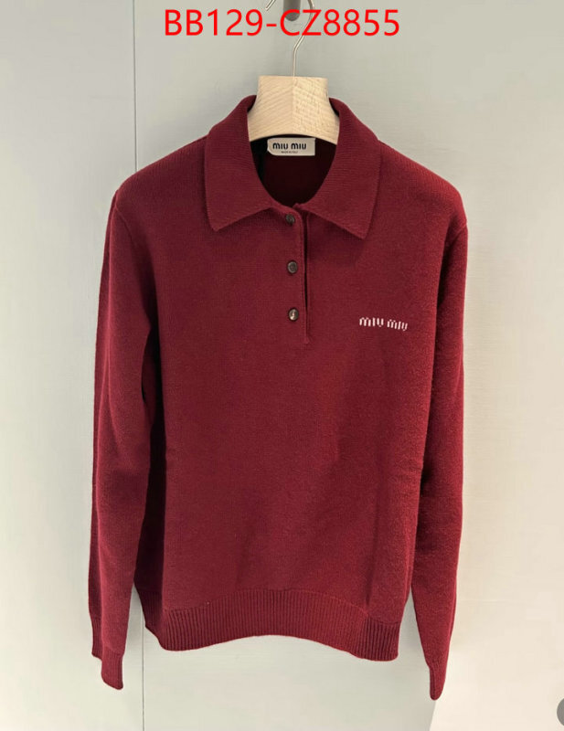 Clothing-MIU MIU wholesale imitation designer replicas ID: CZ8355 $: 129USD