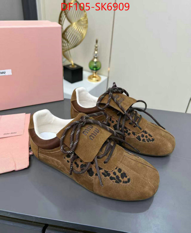 Women Shoes-Miu Miu designer 1:1 replica ID: SK6909 $: 105USD