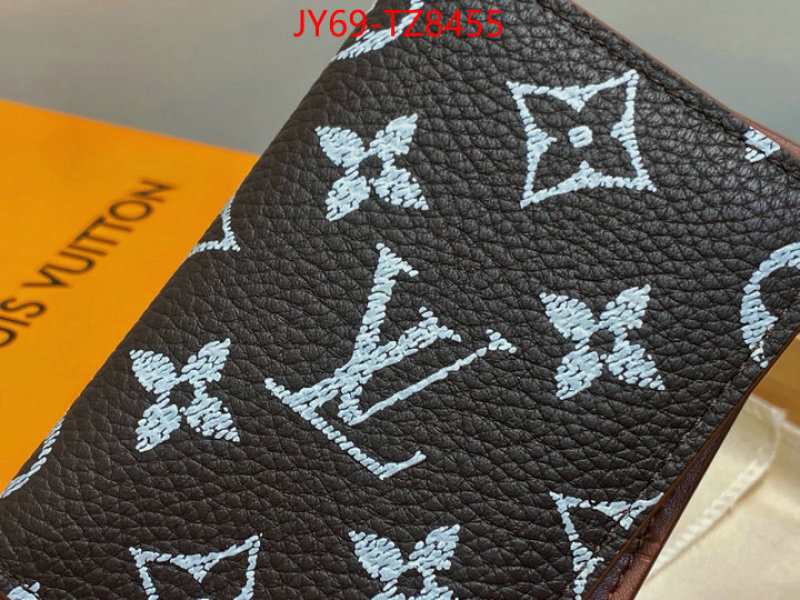 LV Bags(TOP)-Wallet high ID: TZ8455 $: 69USD,