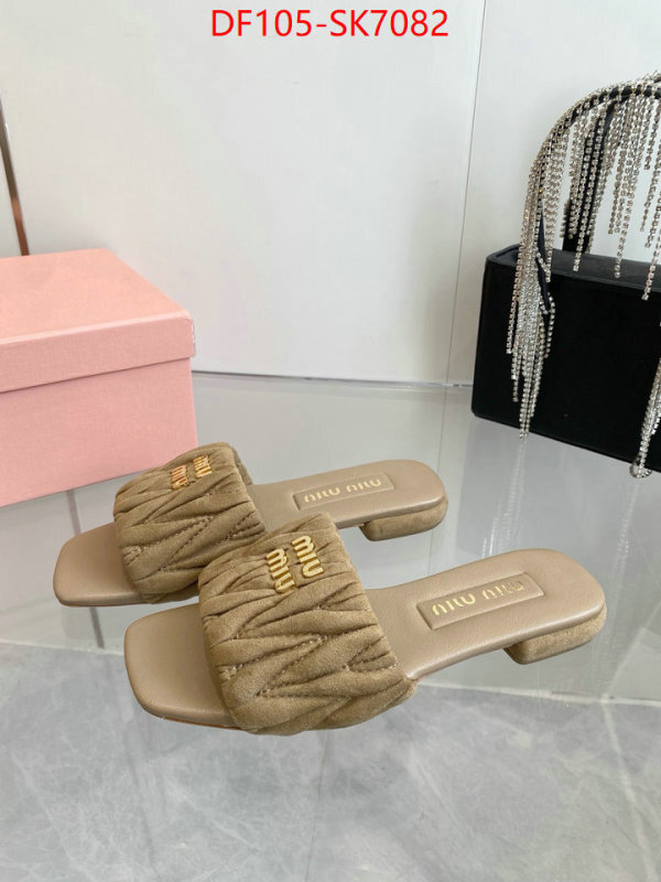 Women Shoes-Miu Miu replica 1:1 high quality ID: SK7082 $: 105USD