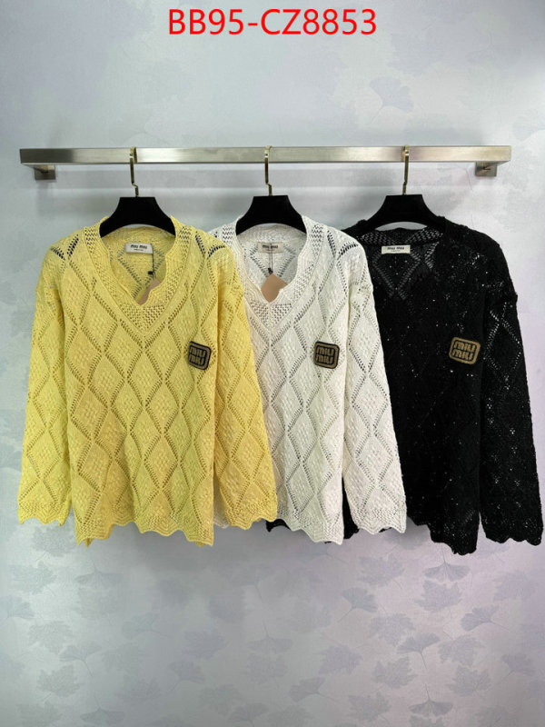 Clothing-MIU MIU can i buy replica ID: CZ8353 $: 95USD
