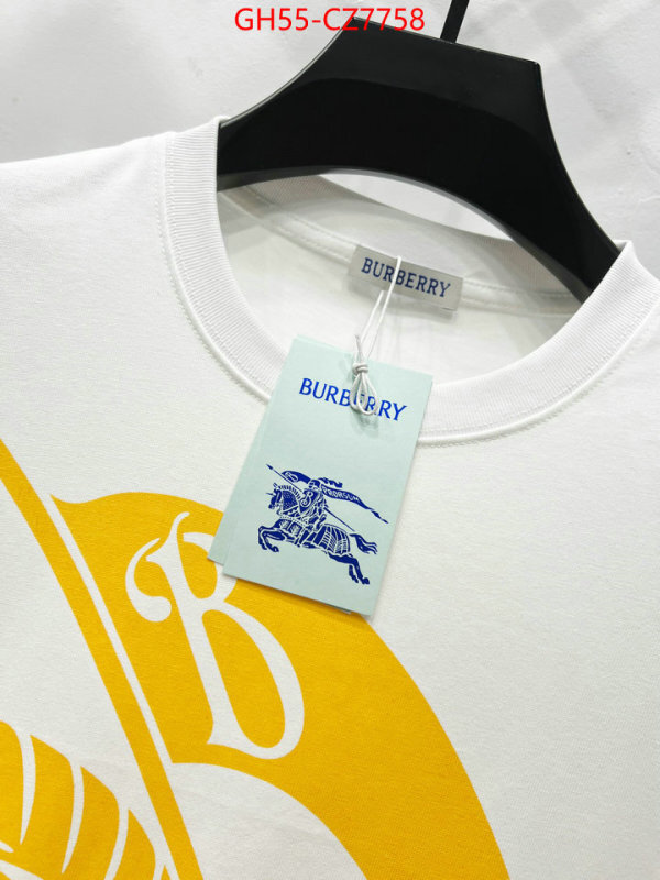 Clothing-Burberry hot sale ID: CZ7758 $: 55USD