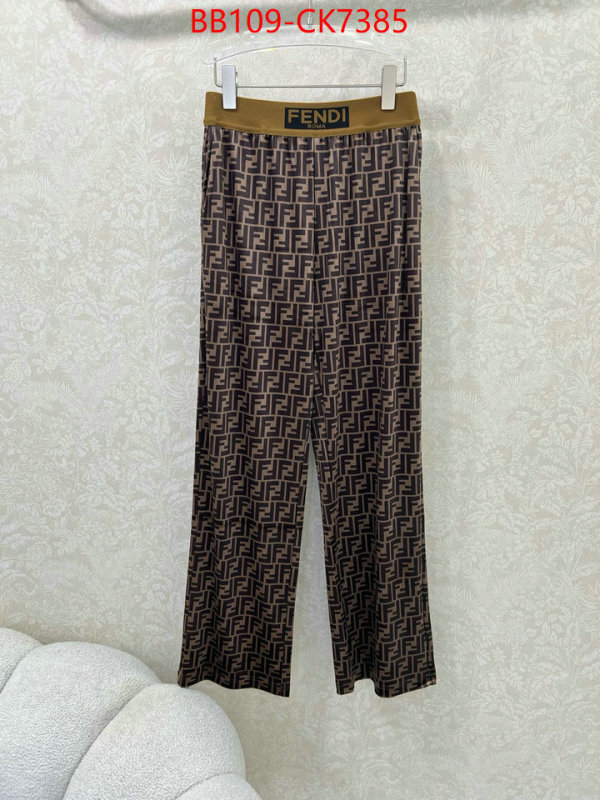 Clothing-Fendi what best replica sellers ID: CK7385 $: 109USD