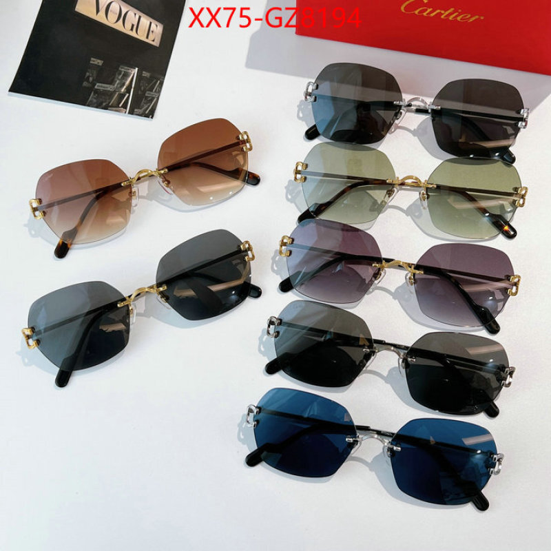 Glasses-Cartier replica online ID: GZ8194 $: 75USD