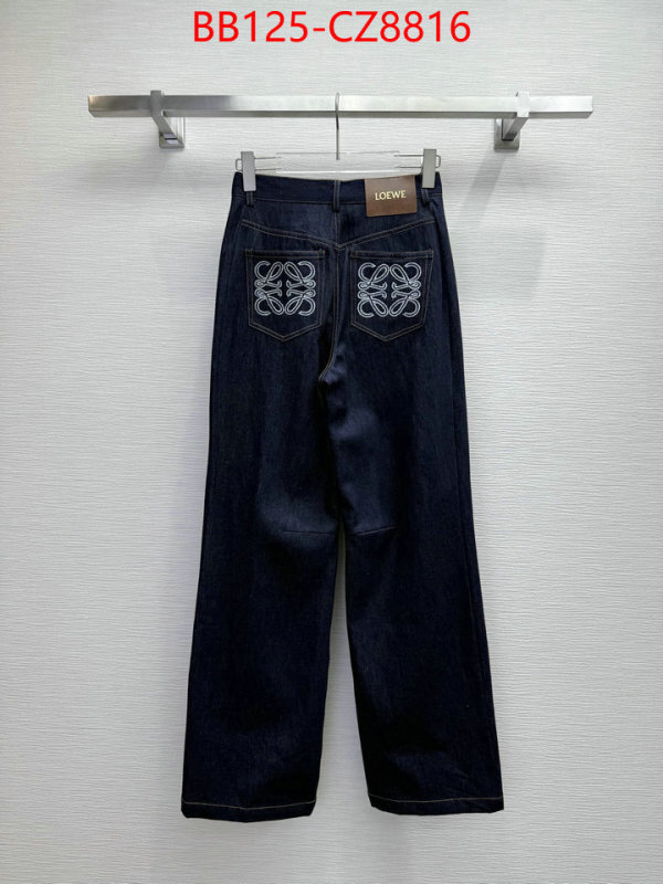 Clothing-Loewe top quality fake ID: CZ8816 $: 125USD