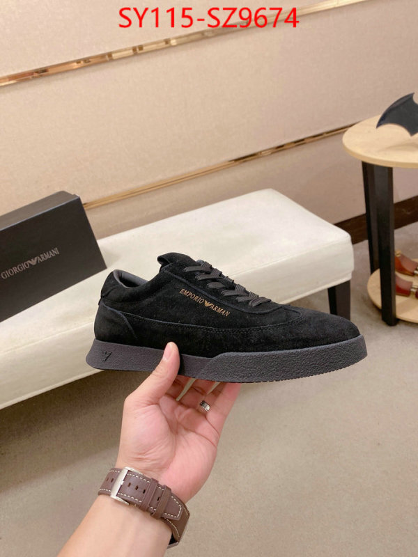 Men shoes-Armani where should i buy replica ID: SZ9674 $: 115USD