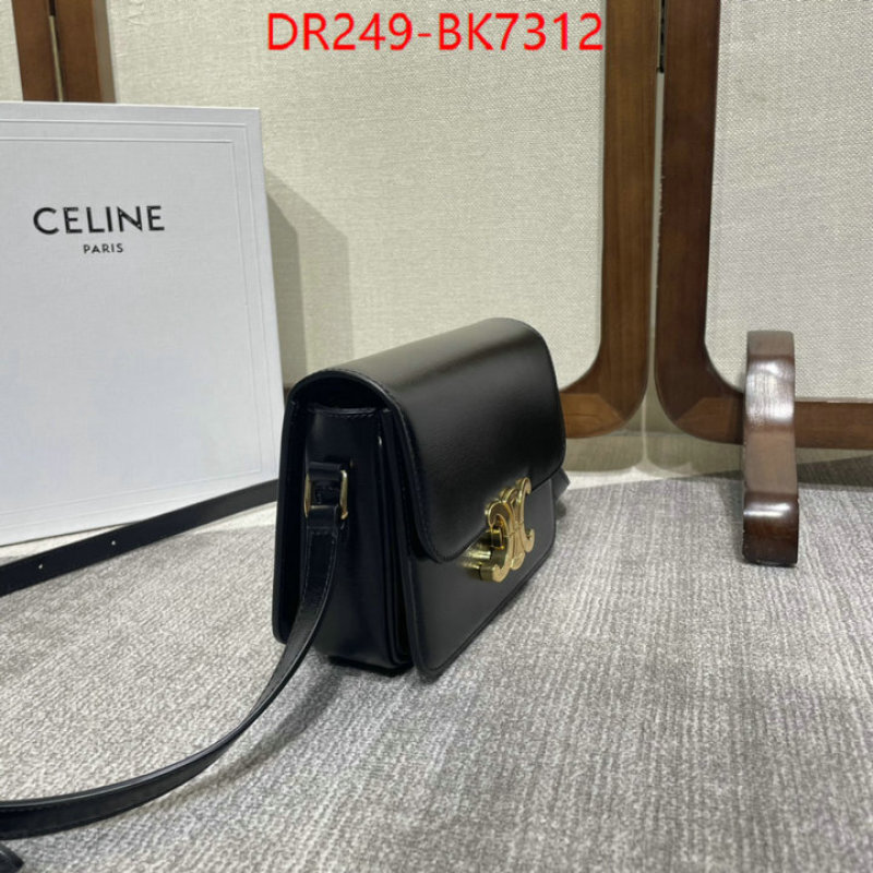 Celine Bags(TOP)-Triomphe Series cheap high quality replica ID: BK7312 $: 249USD,