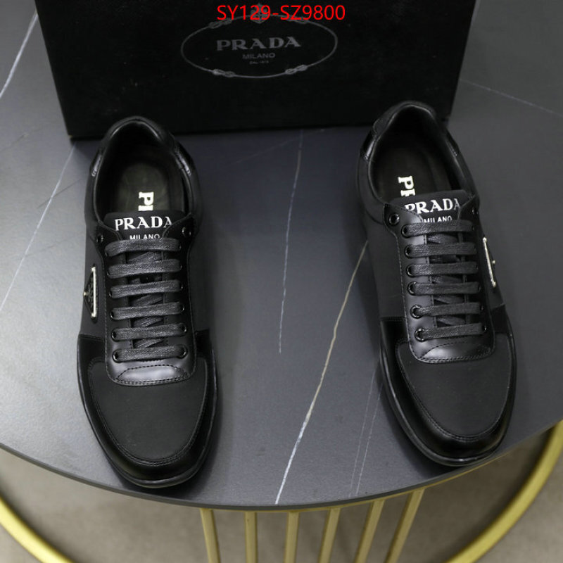 Men shoes-Prada luxury 7 star replica ID: SZ9800 $: 129USD