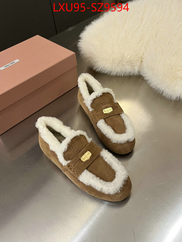 Women Shoes-Miu Miu shop the best high authentic quality replica ID: SZ9594 $: 95USD