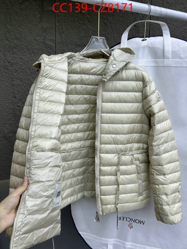 Down jacket Women-Moncler luxury ID: CZ8171 $: 139USD