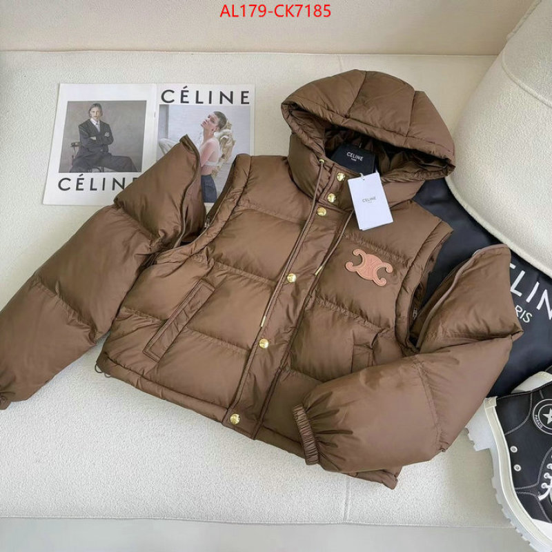 Down jacket Women-Celine replica for cheap ID: CK7185 $: 179USD