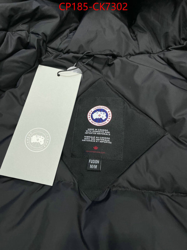 Down jacket Women-Canada Goose is it illegal to buy dupe ID: CK7302 $: 185USD
