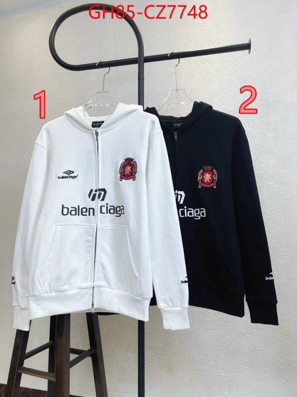 Clothing-Balenciaga top 1:1 replica ID: CZ7748 $: 85USD
