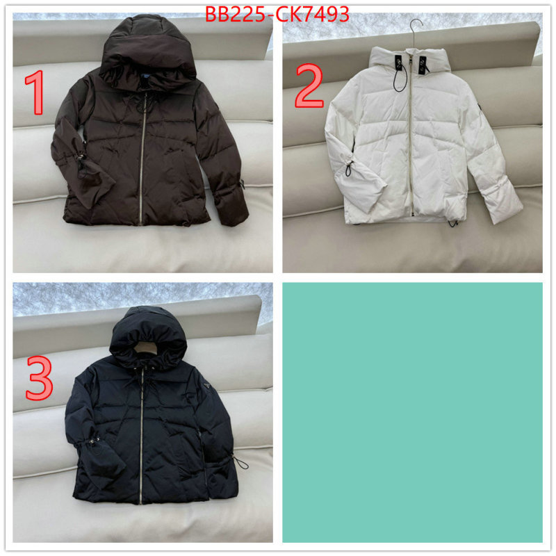 Down jacket Women-Prada find replica ID: CK7493 $: 225USD