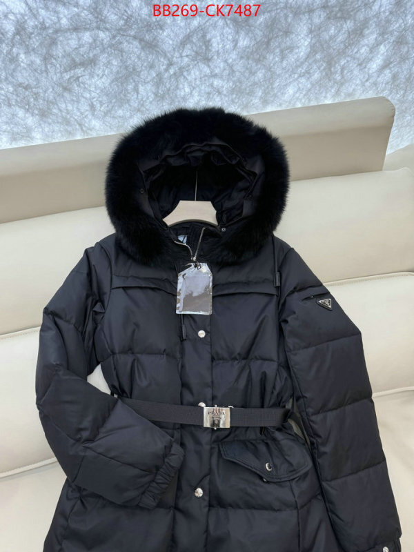 Down jacket Women-Prada website to buy replica ID: CK7487 $: 269USD