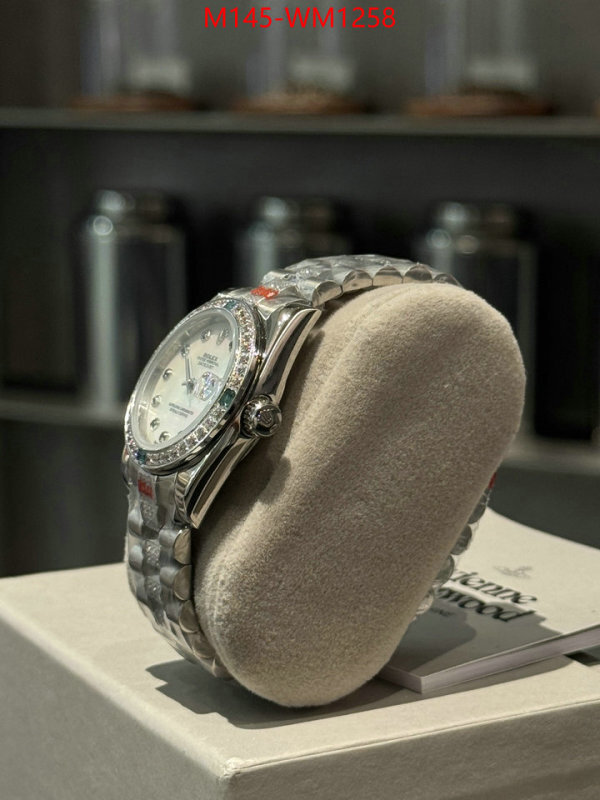 Watch(4A)-Rolex 2024 luxury replicas ID: WM1258 $: 145USD