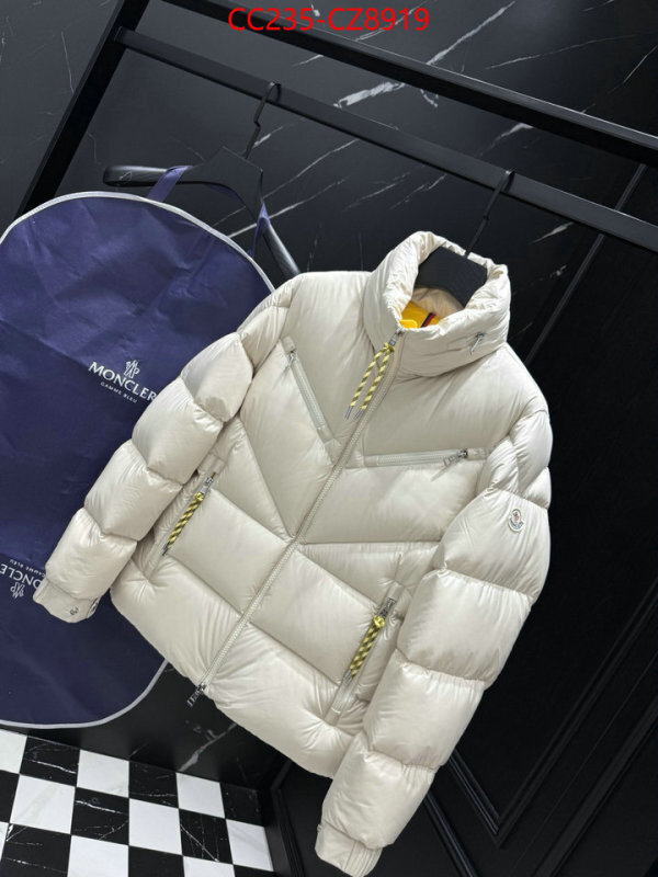 Down jacket Men-Moncler the best ID: CZ8919 $: 235USD