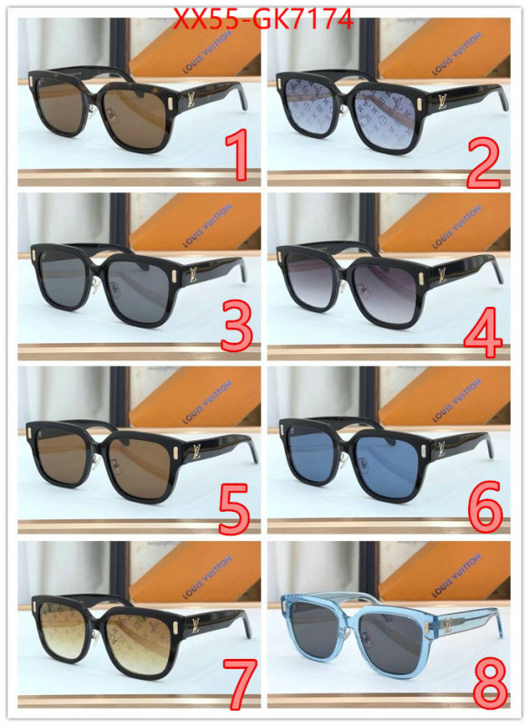 Glasses-LV only sell high-quality ID: GK7174 $: 55USD