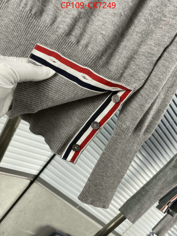 Clothing-Thom Browne buy high-quality fake ID: CK7249 $: 109USD