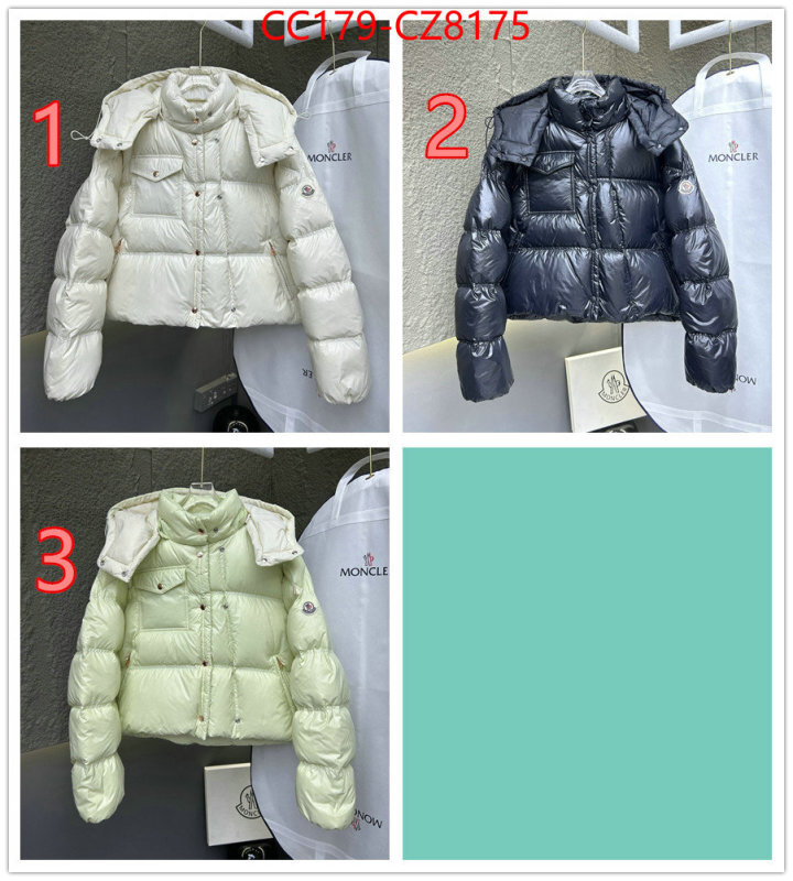 Down jacket Women-Moncler replica shop ID: CZ8175 $: 179USD