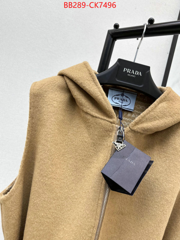 Clothing-Prada perfect quality ID: CK7496 $: 289USD