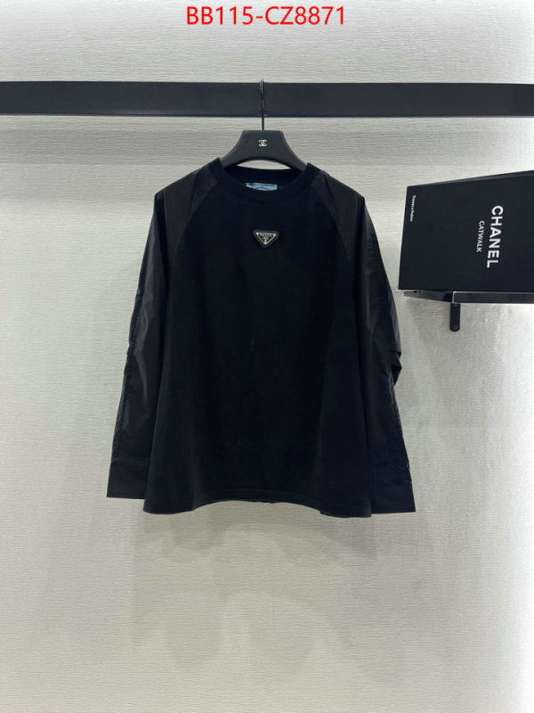 Clothing-Prada replica aaaaa designer ID: CZ8371 $: 115USD