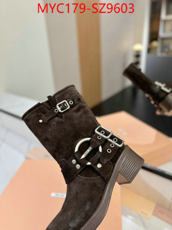 Women Shoes-Miu Miu high-end designer ID: SZ9603 $: 179USD