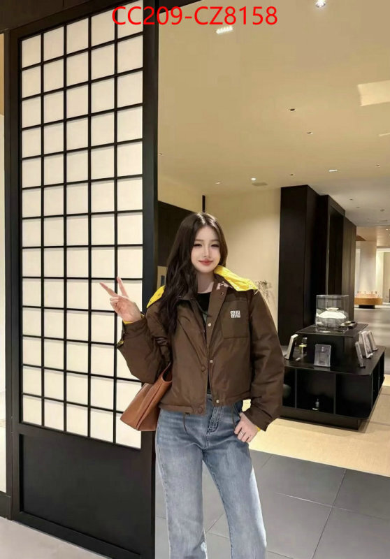 Down jacket Women-Miu Miu what are the best replica ID: CZ8158 $: 209USD