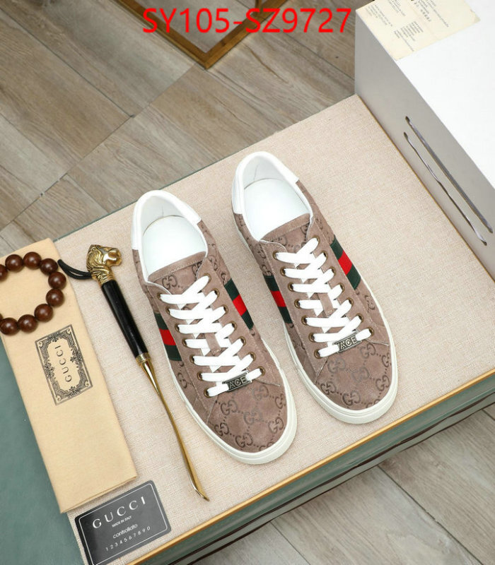 Men Shoes-Gucci where quality designer replica ID: SZ9727 $: 105USD