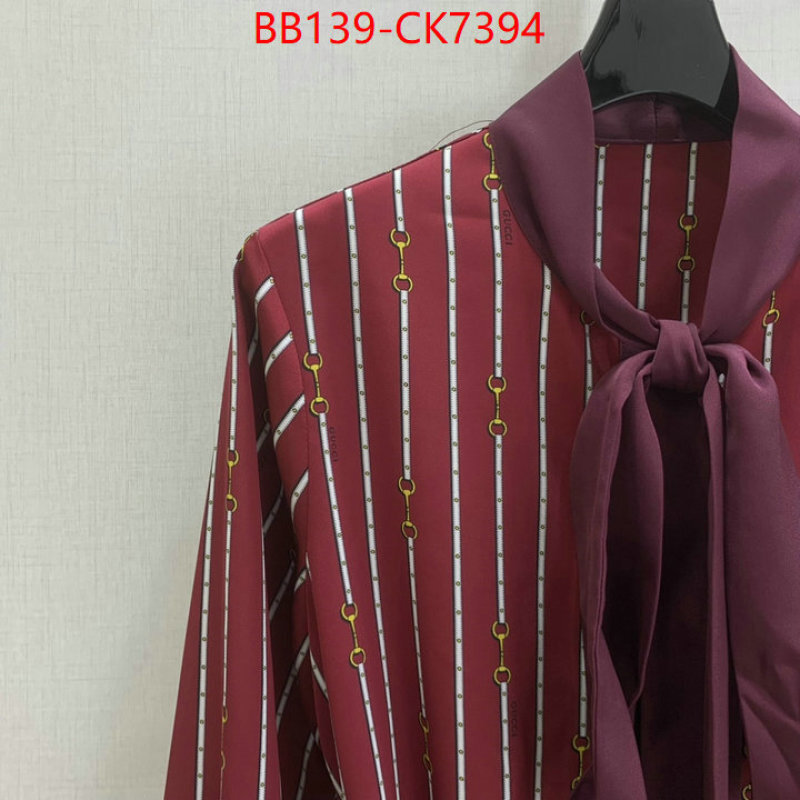 Clothing-Gucci can you buy knockoff ID: CK7394 $: 139USD