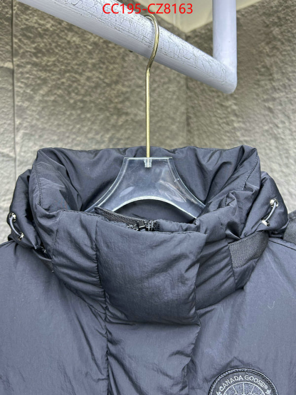 Down jacket Women-Canada Goose luxury cheap replica ID: CZ8163 $: 195USD