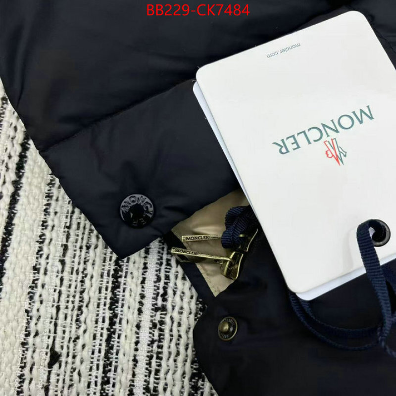Down jacket Women-Moncler perfect replica ID: CK7484 $: 229USD