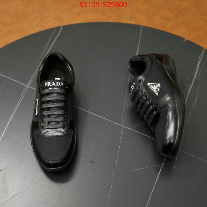 Men shoes-Prada luxury 7 star replica ID: SZ9800 $: 129USD
