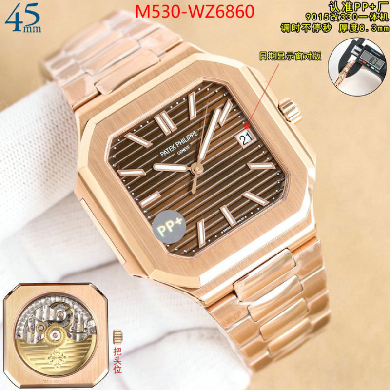 Watch(TOP)-Patek Philippe top quality fake ID: WZ6860 $: 530USD