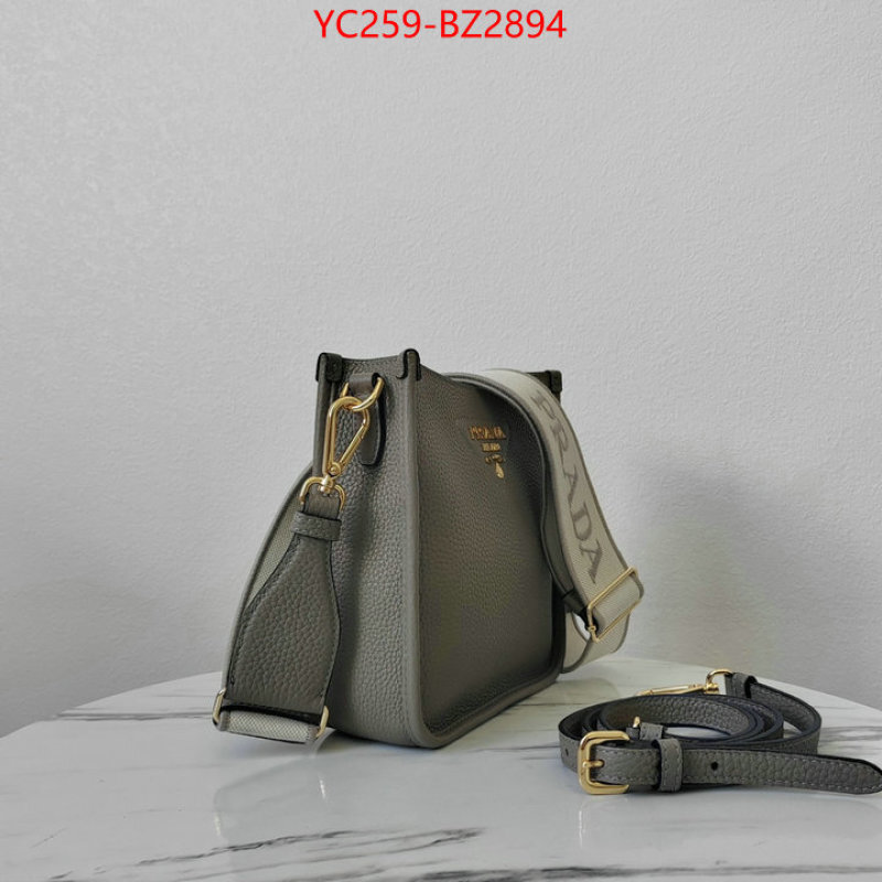 Prada Bags(TOP)-Crossbody- top quality designer replica ID: BZ2894 $: 259USD,