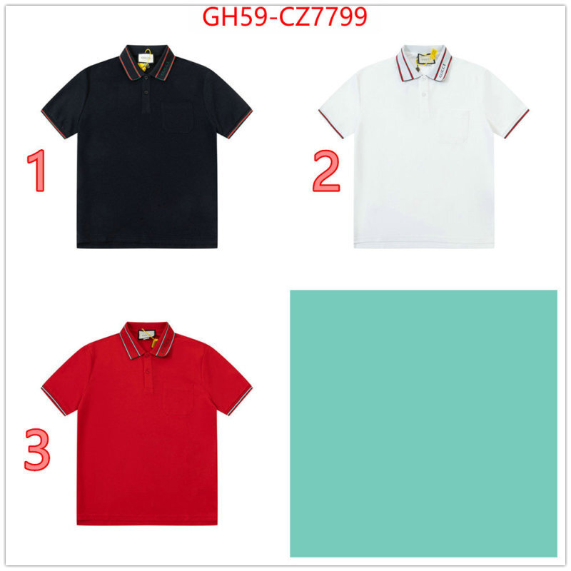 Clothing-Gucci best replica new style ID: CZ7799 $: 59USD