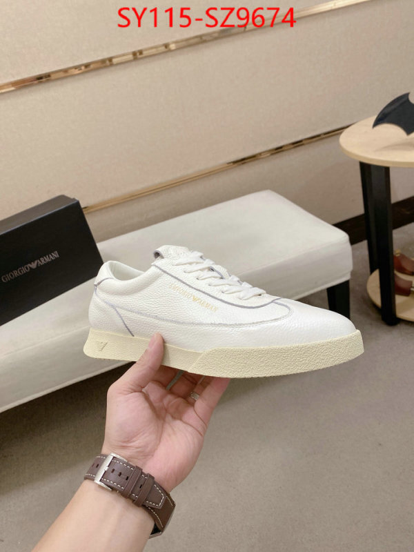 Men shoes-Armani where should i buy replica ID: SZ9674 $: 115USD