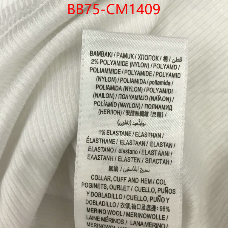 Clothing-Burberry copy aaaaa ID: CM1409 $: 75USD