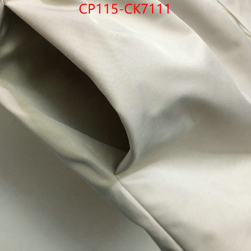 Clothing-Fendi replica 1:1 ID: CK7111 $: 115USD
