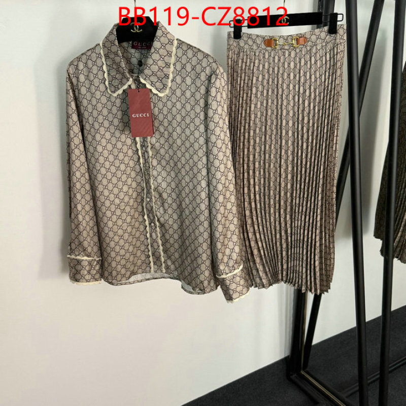 Clothing-Gucci what's best ID: CZ8812 $: 119USD