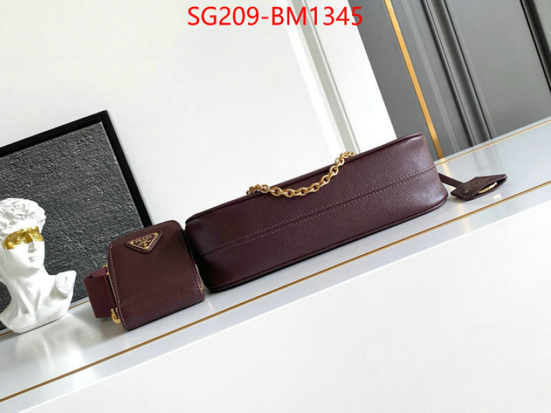 Prada Bags(TOP)-Crossbody- good quality replica ID: BM1345 $: 209USD,