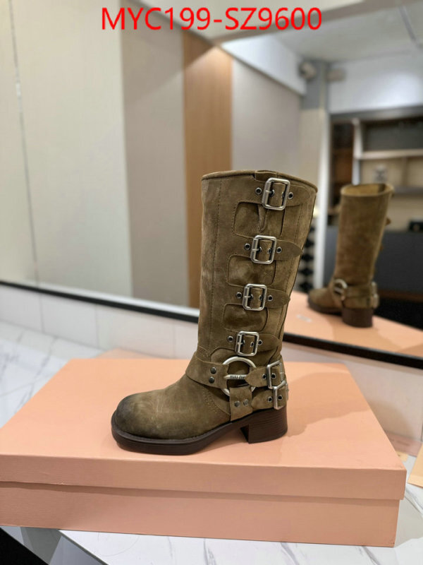 Women Shoes-Miu Miu we provide top cheap aaaaa ID: SZ9600 $: 199USD