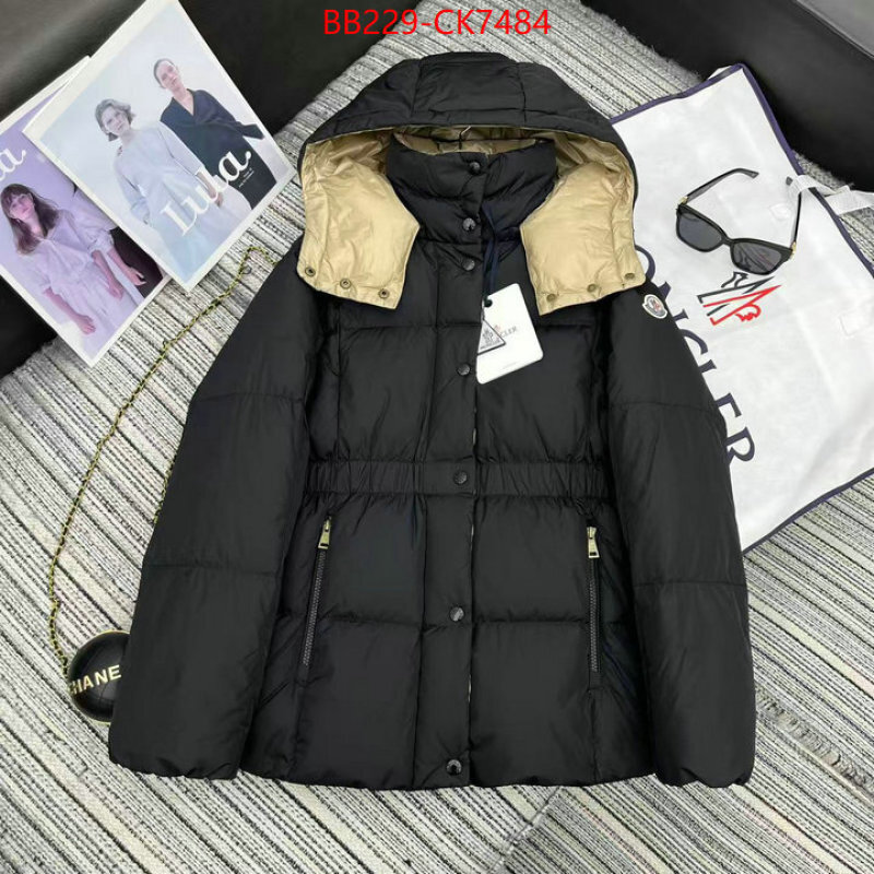 Down jacket Women-Moncler perfect replica ID: CK7484 $: 229USD