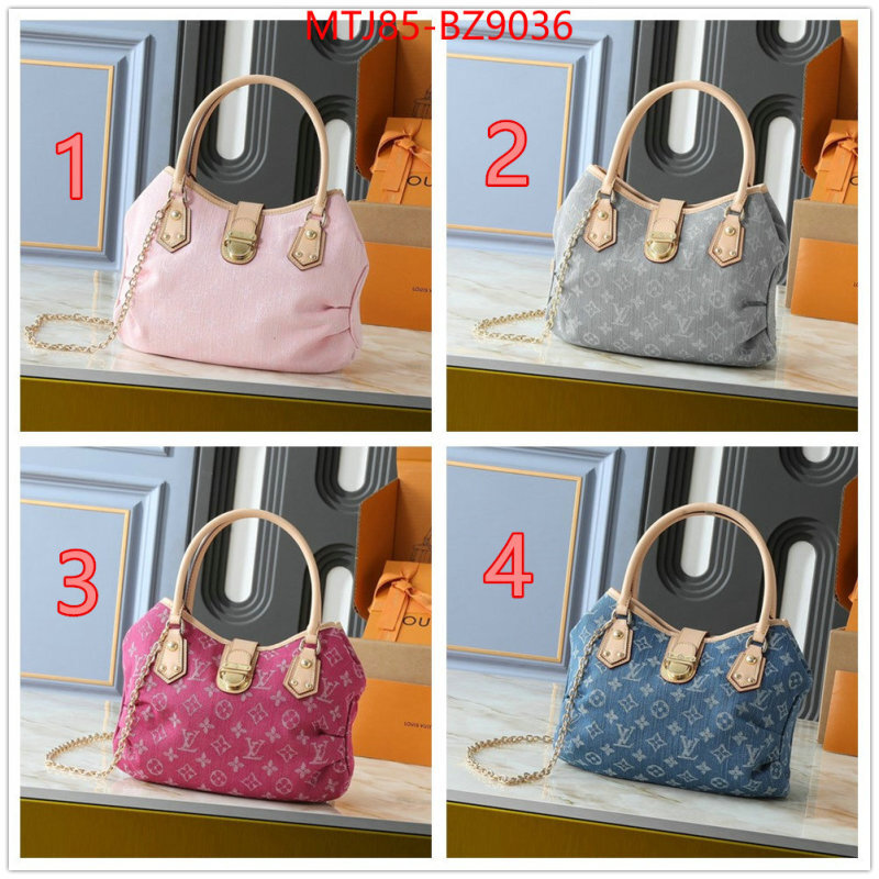 LV Bags(4A)-Handbag Collection- replicas buy special ID: BZ9036 $: 85USD,