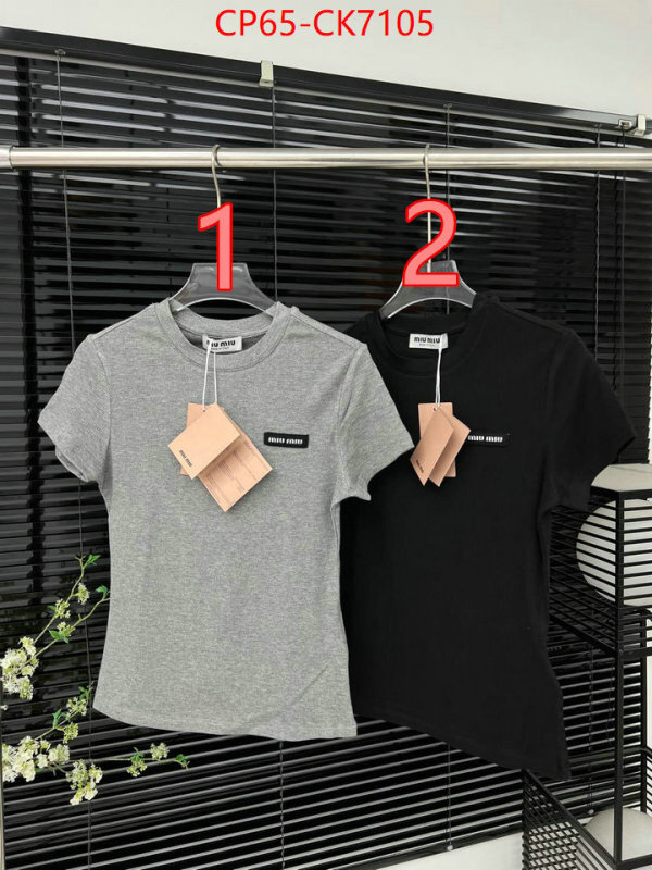 Clothing-MIU MIU the online shopping ID: CK7105 $: 65USD