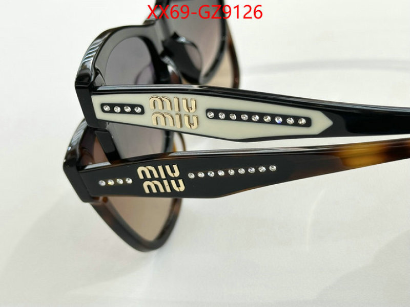 Glasses-Miu Miu buy high quality cheap hot replica ID: GZ9126 $: 69USD