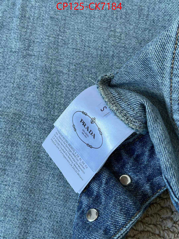 Clothing-Prada buy ID: CK7184 $: 125USD