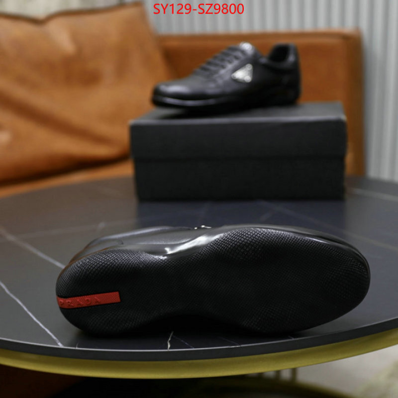 Men shoes-Prada luxury 7 star replica ID: SZ9800 $: 129USD